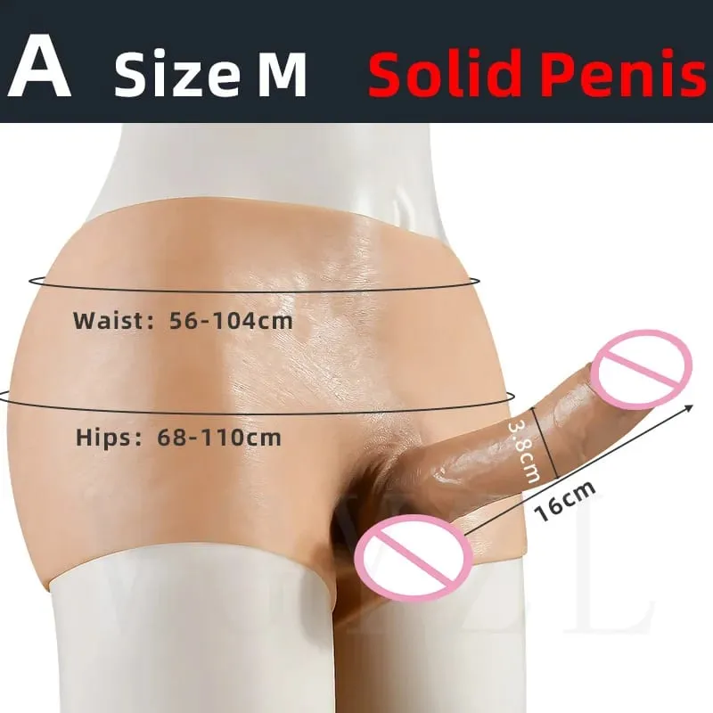 New Realistic Silicone Pegging Strapon Dildo Penis Pants Masturbators for Lesbian Sex Toys Suitable for Men Women 18+