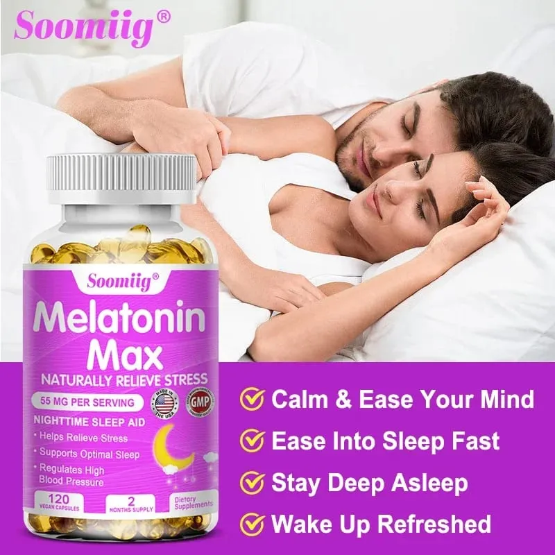 Melatonin – Étrend-kiegészítő az éjszakai alvás minőségének javítására és az álmatlanság csökkentésére Csökkenti az ébrenléti időt, erősíti az immunitást