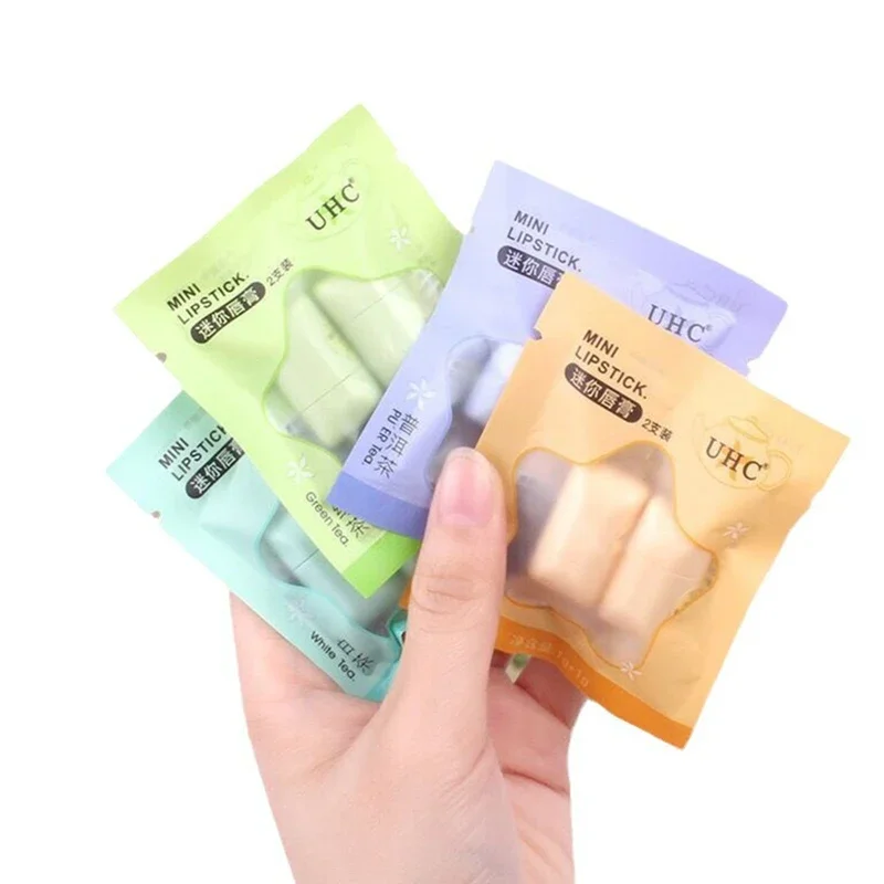 2 τμχ Cute Fresh Tea Lip Balm Λάδι χειλιών Ενυδατική Διαφανής Διαφανής Βάση Κραγιόν Ενυδατική Φυσική Φυτική Αντισπαστική Περιποίηση χειλιών