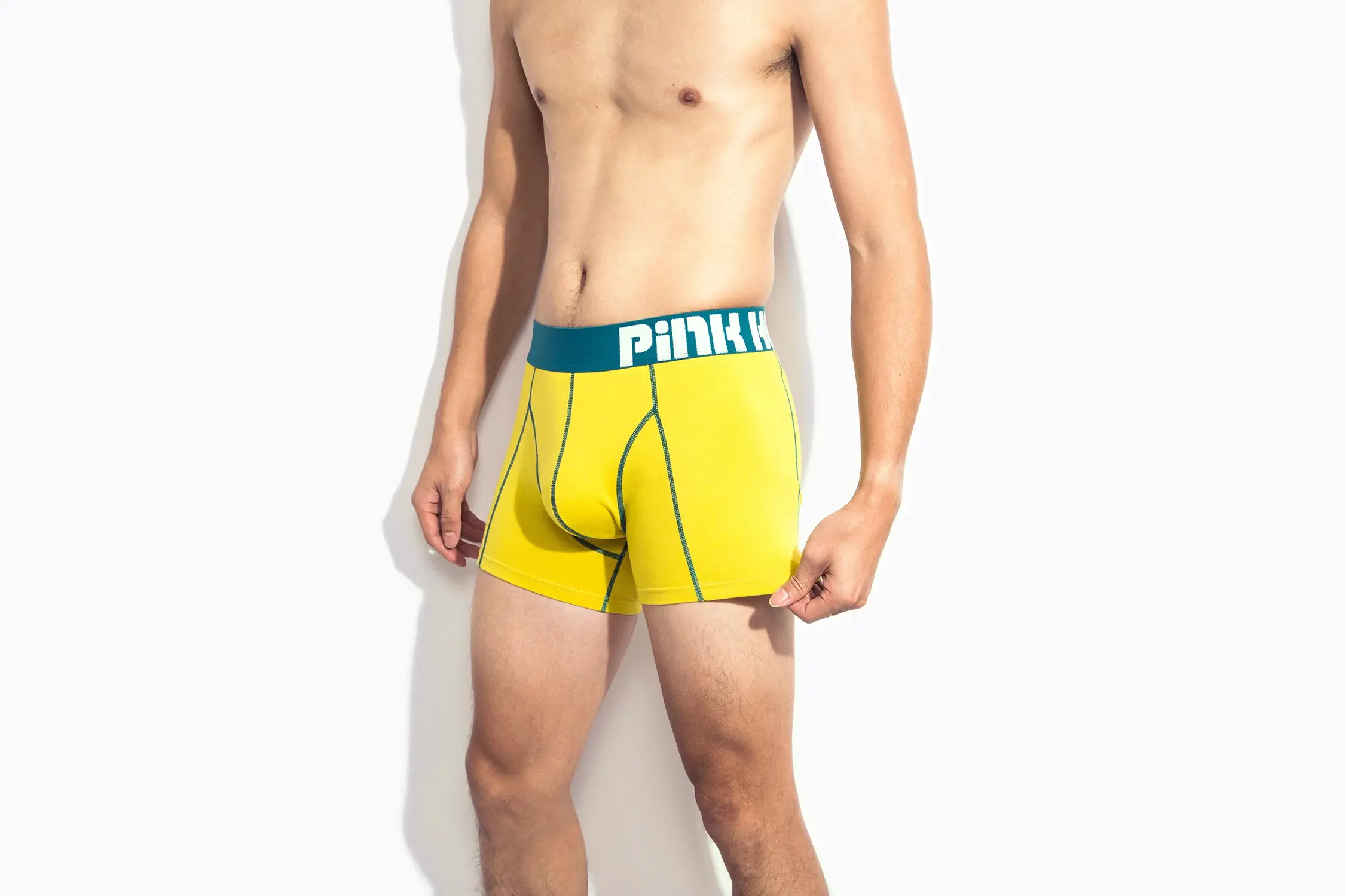 Celana Dalam Fashion PINKHERO 4-PACK untuk Pria, Homme Slip Nyaman dan Lembut Bergaya, Celana Dalam Boxer Pakaian Dalam Mewah Katun, Celana Dalam Pria