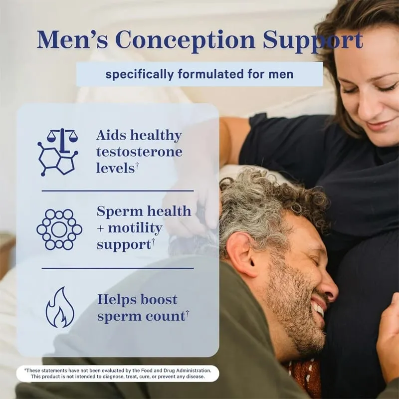 Fertility Capsules for Men Increase Sperm Quality Vitality Sperm Motility Count Booster Support Supplement