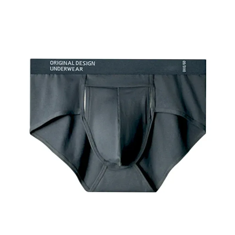 Men's Cotton Briefs High Quality Comfortable Underpants Breathable Soft Underwear Male Large Size U Bulge Pouch Panties Cueca