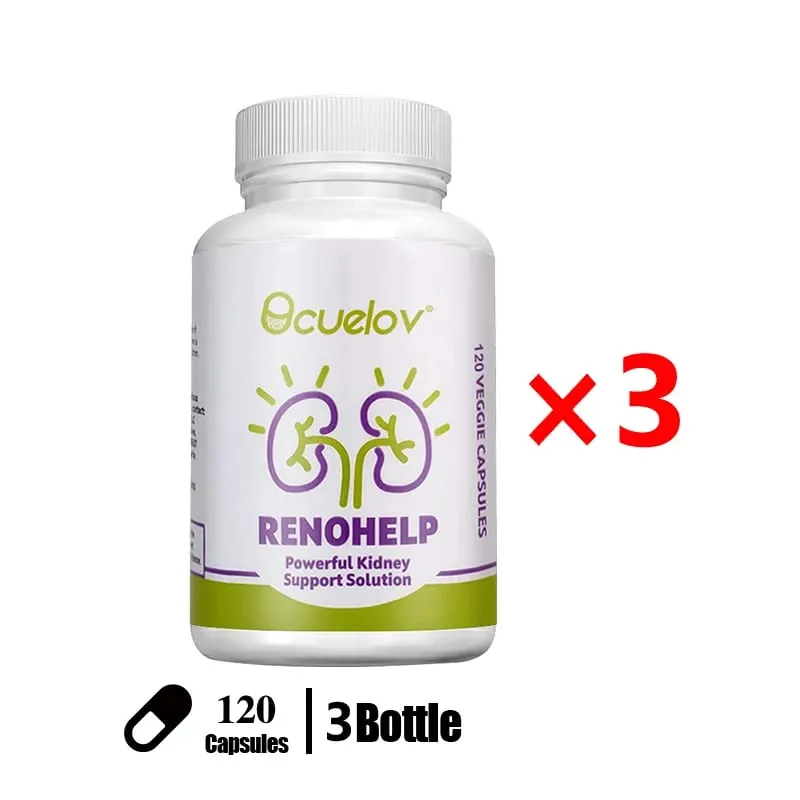 Powerful Natural Kidney Support Supplement for Healthy Kidney Function Support Urinary Tract Health Vegan & Gluten Free