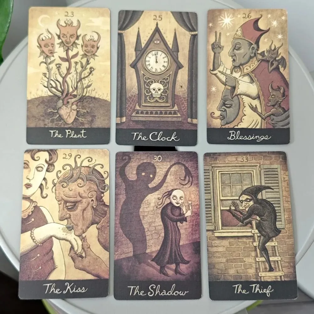 Abandoned Oracle Cards Deck 52 Cards Dark Fantasy Tarot Fortune Telling Witchcraft Spirit Επιτραπέζιο παιχνίδι Αγγλικά Έκδ. — image 6