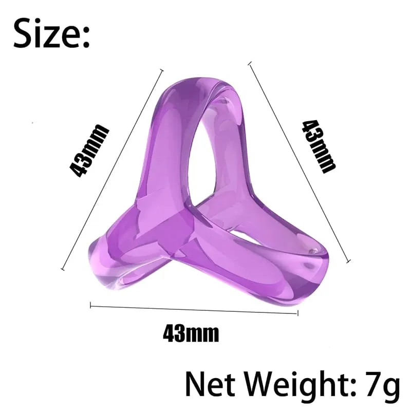 Male Penis Rings Reusable Silicone Semen Lock Ring Stronger Erection Cock Ring Dick Cock Ring Sexy Sex Toys For Men Adult Toys