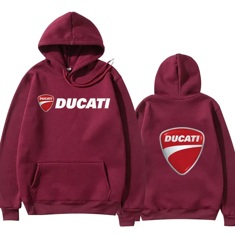 2026 DUCATI Motocicleta hoodies moletons roupas esportivas ao ar livre motogp ciclismo All-season ventilador roupas masculinas e femininas