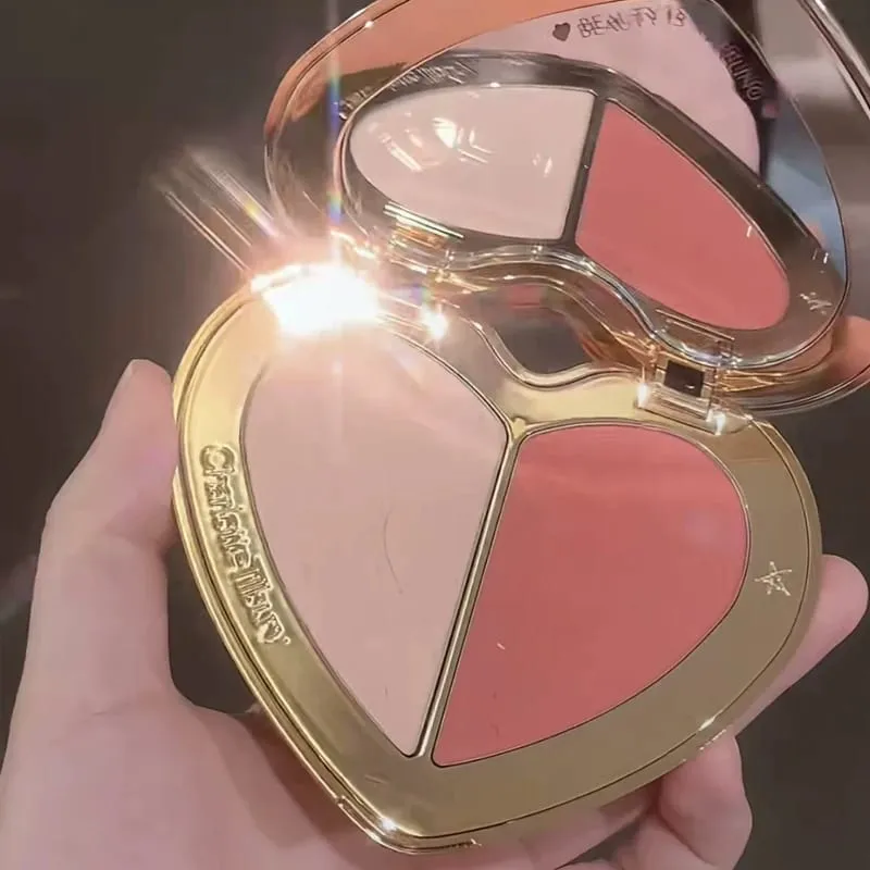 Charlotte CT Lip & Cheek Blush Balm Blush Stick Matte Concealer Υγρό Εύκολη Ανάμειξη για Σετ Μακιγιάζ Tilbury με ομοιόμορφο φινίρισμα