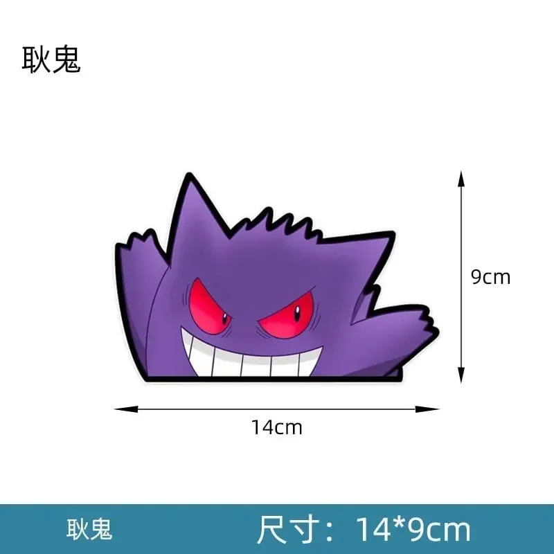 20 Phong Cách Pokemon Xe Ô Tô Anime Hình Pikachu Gengar Eevee Charmander Hoạt Hình Dễ Thương Búp Bê Sáng Tạo Miếng Dán Quà Tặng Sinh Nhật