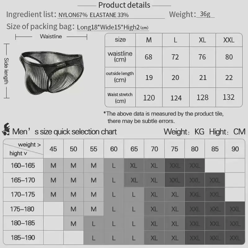 1/2/3PCS New Men's Premium Mercerized Cotton Briefs Ultra‑Thin Breathable Silky Soft Fitness Gym Daily Wear Men Underwear — image 3