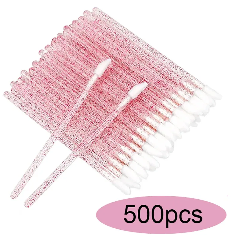 50/100/300/500db Szemöldök szempilla kefék Szempilla orsók Szempillaspirál pálcák Applikátor szempilla meghosszabbításhoz Smink eszköz LAUKISS