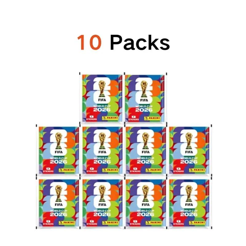 Panini FIFA World Cup 2026 תיבת מדבקות אטומה תיבת תחביבים מדבקות כדורגל לאספנות עבור אוסף אלבומים מאוורר כדורגל