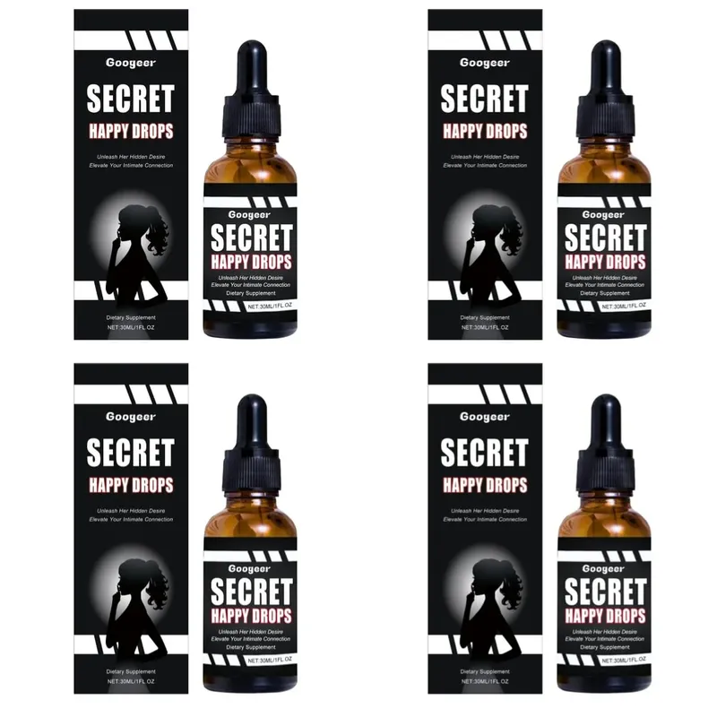 Googeer Secret Happy Drops Oral Drops Herbal Epimedium Maca Root Ginseng Ginkgo Biloba Support Blood Circulation Intimacy 30 ML — image 10