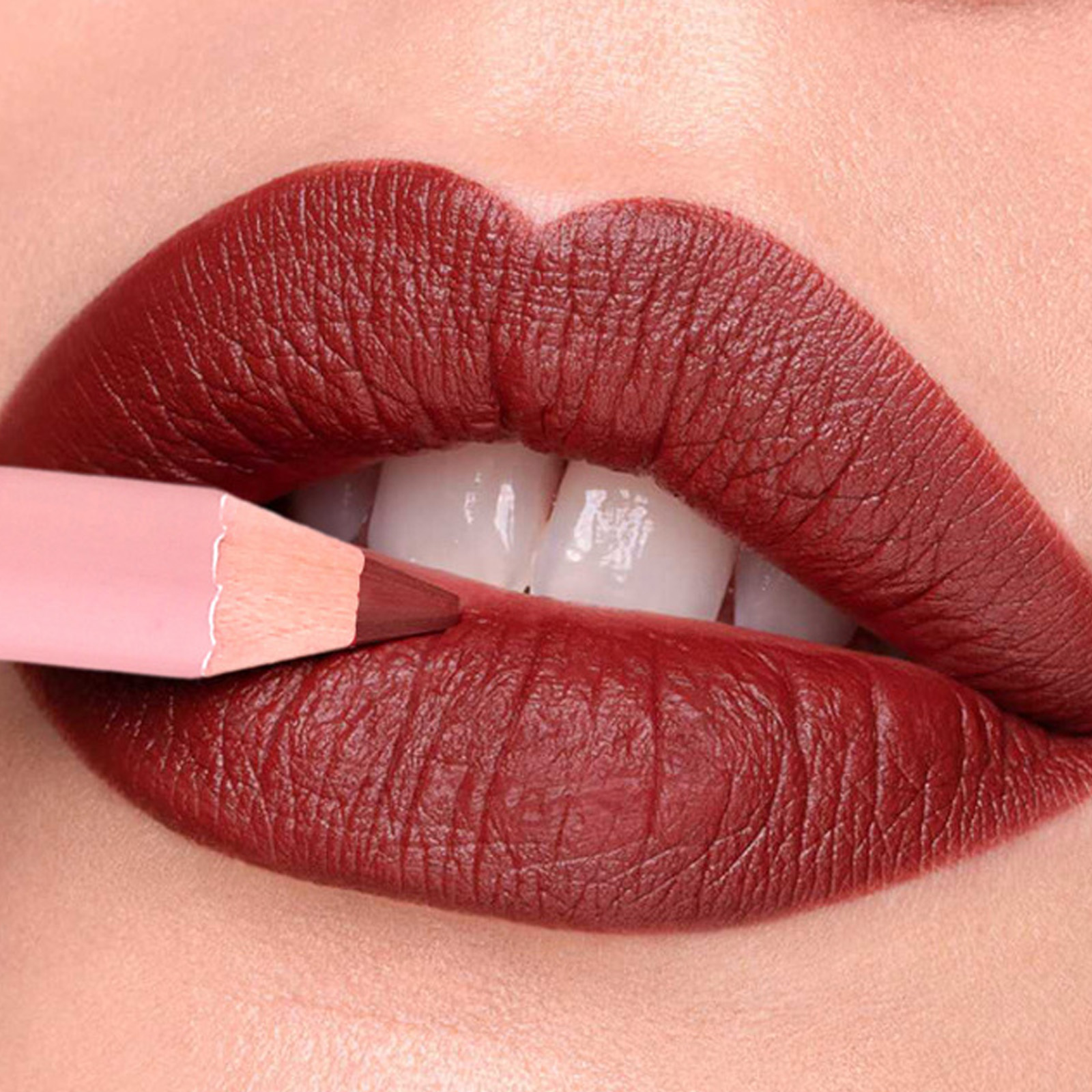 12 Màu Matte Lipliner Pencil Chống Nước Plumping Bám Bẩn Son Môi Tự Nhiên Màu Hồng Hồng Kẻ Viền Môi Pro Viền Môi Viền Trang Điểm — image 16