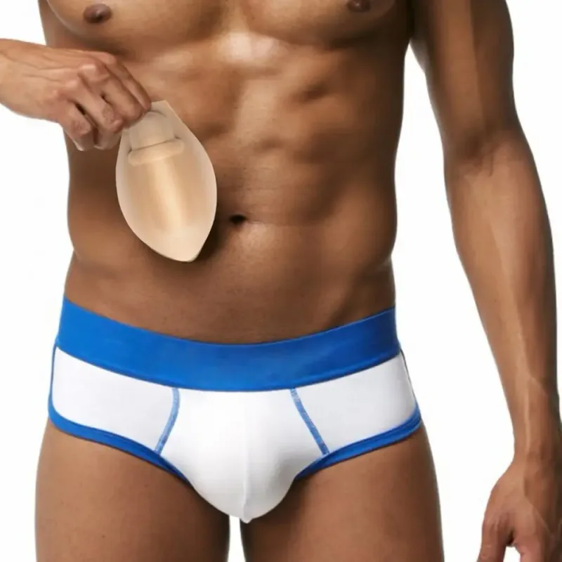 Underwear Padding Men Padded Underwear Accessory Enhance Bulge With Men's Underwear Push Up Cup Pad For Swim Trunks For Daily