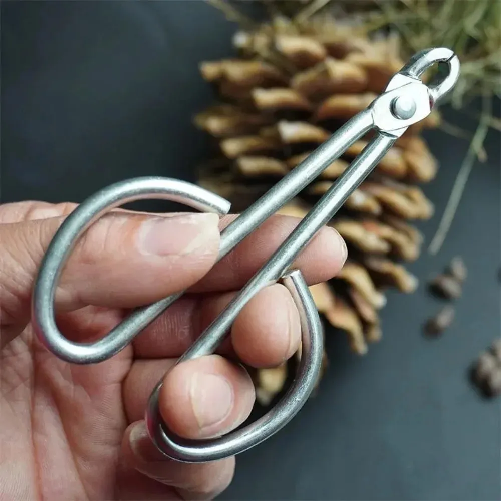 1PC Pine Nut Clamp Practical with Pine Nut Pliers Labor-saving Durable Pine Nut Opener Kitchen Gadgets and Accessories