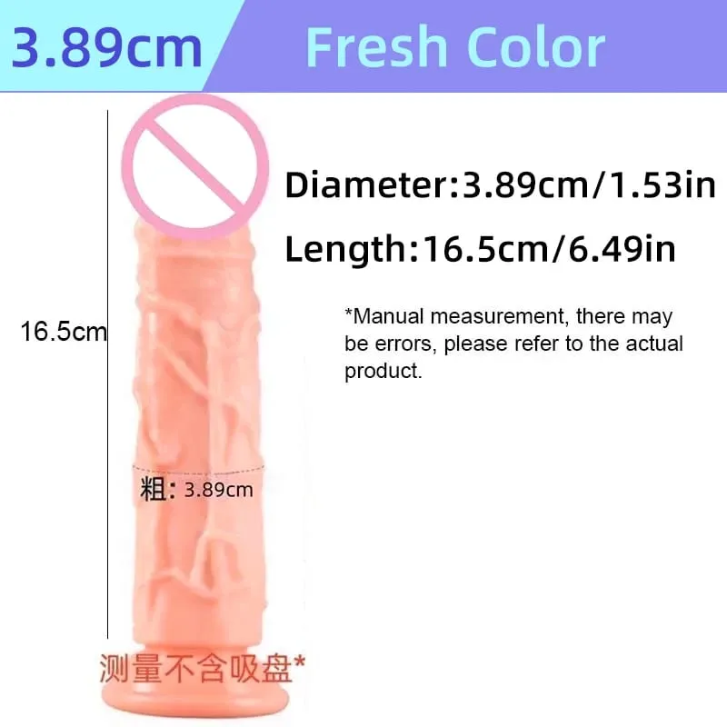 Transparent Soft Jelly Dildo Realistic Fake Dick Penis Suction Cup Dildo Realistic Sex Toys For Lesbian Women Female Masturbator — image 13