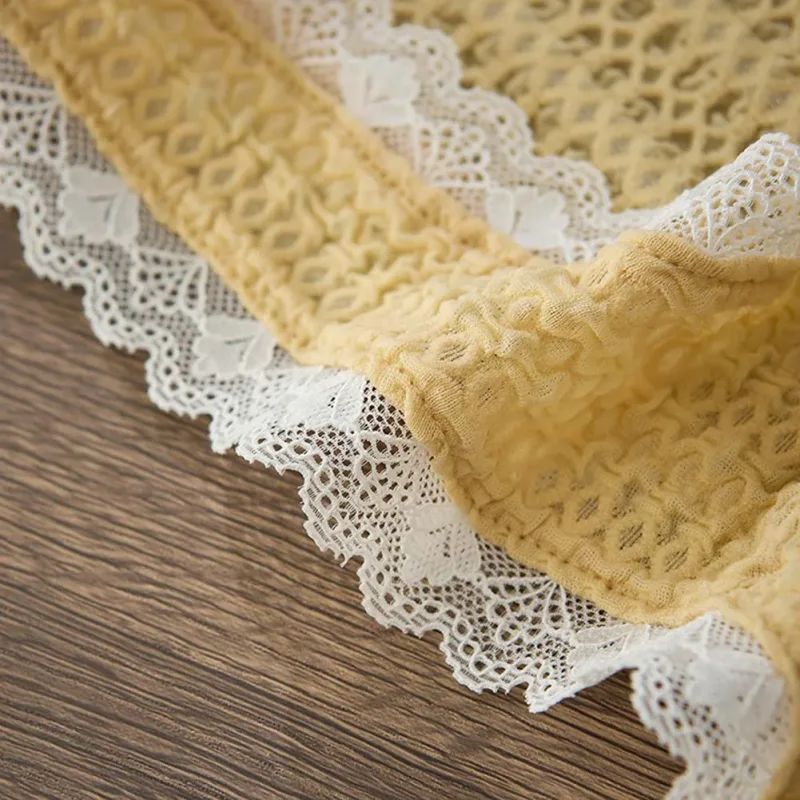 Men's Sexy Lace Briefs Underwear Bulge Pouch Very Hot Lingerie Low Waist Bikini Sexy Accessories Hot Underpant Unisex Panties — image 7