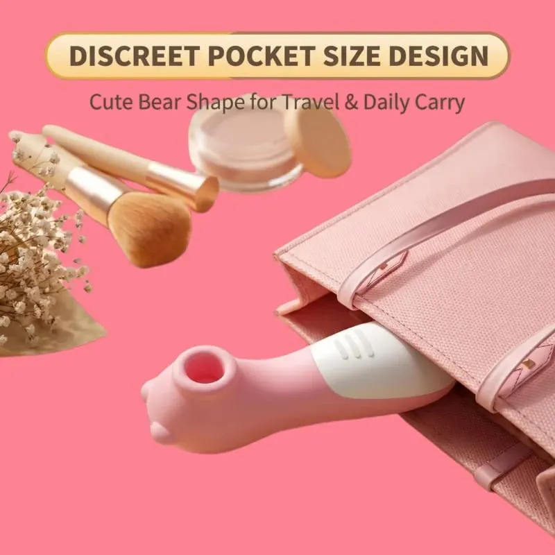 Portable Clitoral Sucking Vibrator Vacuum Stimulator Massager 10 Speeds Rechargeable Waterproof Sex Toy for Women — image 3