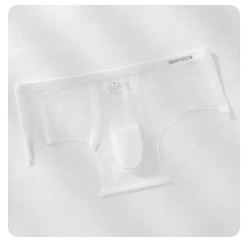 Sexy Men Briefs Undies Summer Seamless 3D Pouch Panties Ultra-thin And Light Breathable Underwear Quick Drying Underpants Slip — image 15