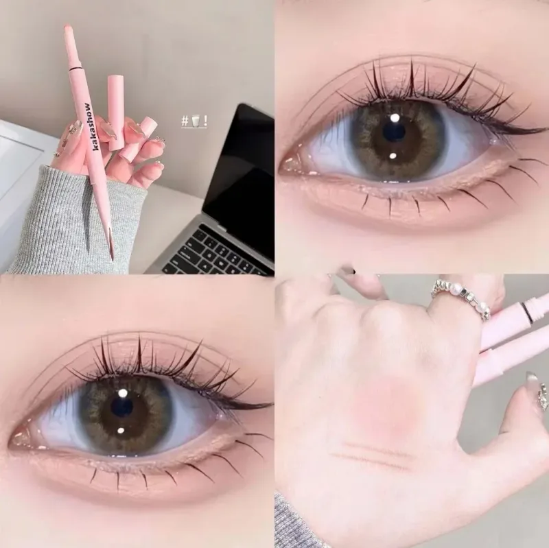 Dual End Glitter Matte Aegyosal Pen Brightening Highlight & Shadow Stick szemsmink fekvő selyemhernyó szemceruza gél ceruza 애교살 펜 — image 21