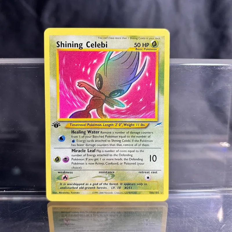 כרטיסי PKM הולוגרפיים בודדים Charizard EX Pikachu מהדורה 1 Neo Mewtwo PTCG כרטיסי פרוקסי אוסף כרטיסי קרב מתנות צעצועים — image 19
