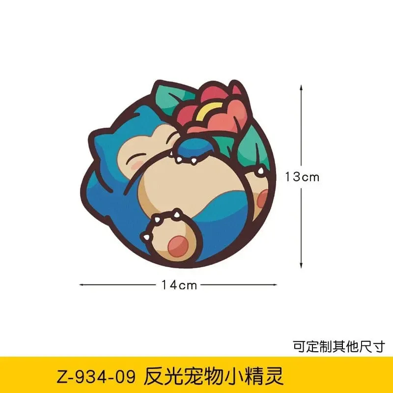 20 Phong Cách Pokemon Xe Ô Tô Anime Hình Pikachu Gengar Eevee Charmander Hoạt Hình Dễ Thương Búp Bê Sáng Tạo Miếng Dán Quà Tặng Sinh Nhật