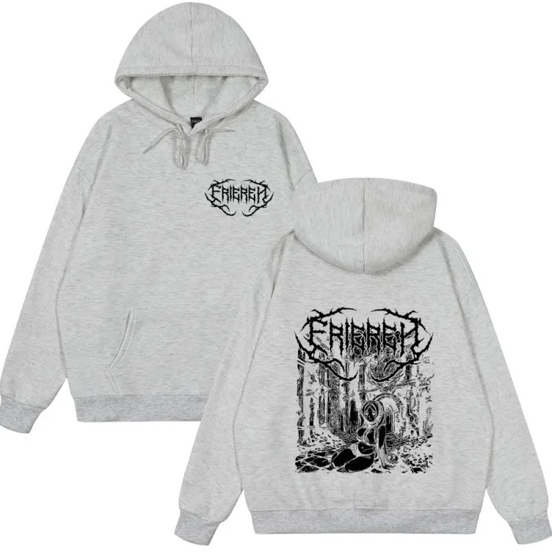 Anime Frieren: Beyond Journey's End T-shirt Frieren Manga Gothic Hoodies Herr Kvinnor Kläder Vinterkläder Lös stil Streetwears