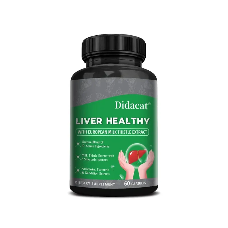 Natural Artichoke + Milk Thistle Extract - A Cleansing Detoxifying Supplement for Liver Health Immune Support and Skin Health — image 8