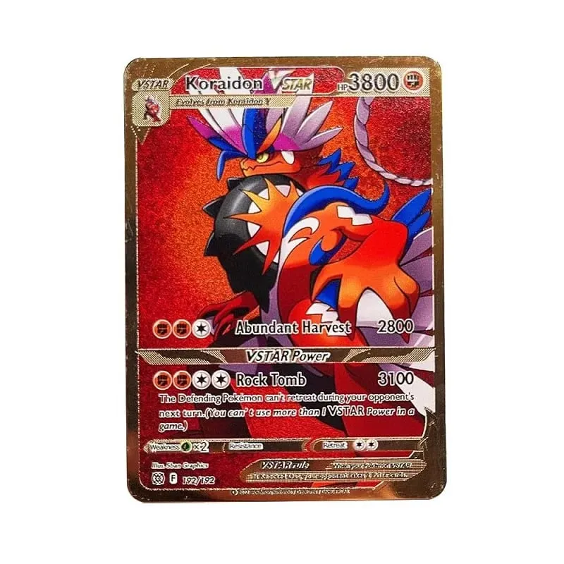 بطاقة بوكيمون معدنية رائعة جديدة 10000 نقطة Arceus Charizard بطاقة سوبر الإنجليزية Mewtwo Lucario Greninja Lillie بطاقات أنيمي