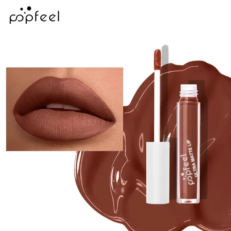 Punk Matte Zwarte Vloeibare Lipstick Waterdichte Langdurige Party Lipgloss Persoonlijk Fluwelen Naakt Lip Tint Halloween Lippen Make-up — image 13