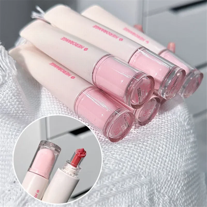 Jelly Lip Gloss Tahan Lama Cermin Air Lip Glaze Berwarna Pelembab Lipstik Kristal Mengkilap Warna Bibir Korea Perawatan Bibir Makeup