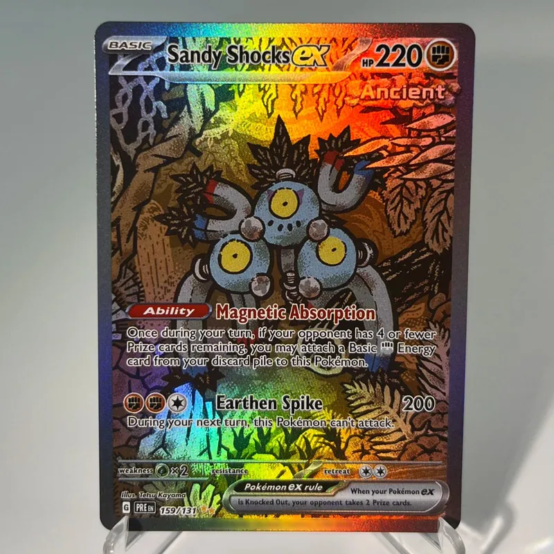 Prismatic Evolutions PKM Cards PTCG5-A GX Rainbow Umbreon Sylveon Leafeon ex Rare Collection Battle Toys Δώρα για χόμπι — image 22