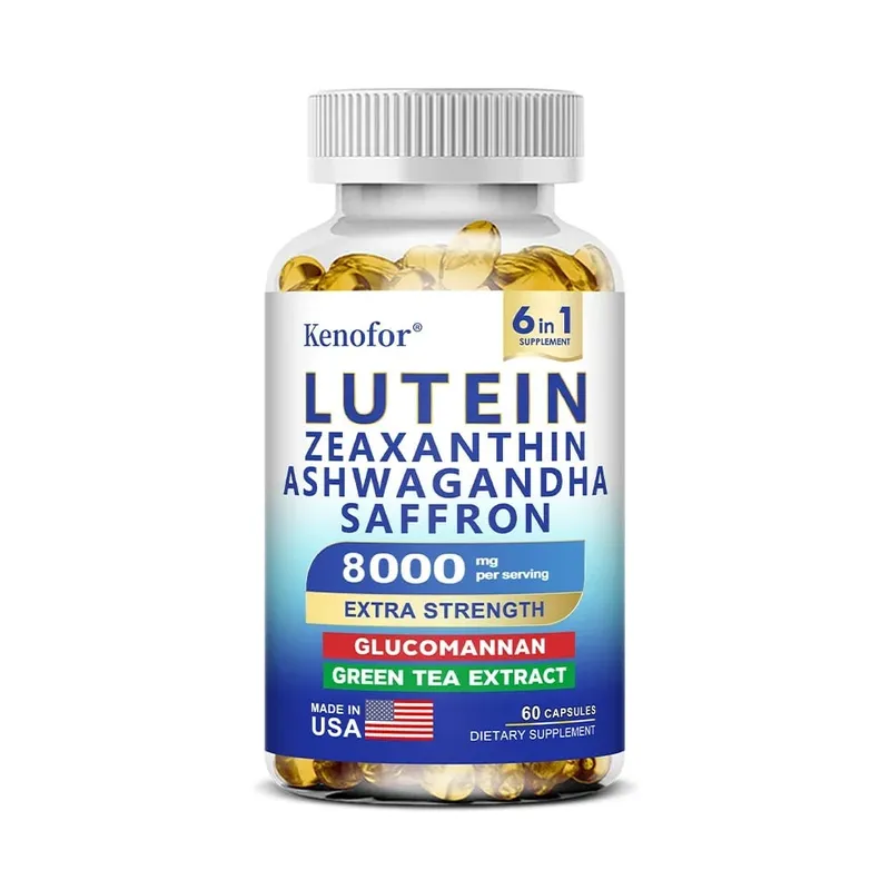 Lutein and Zeaxanthin Supplements 8000mg Per Serving | Essential Eye Vitamins & Vision Health Dietary Supplement NON-GMO — image 9