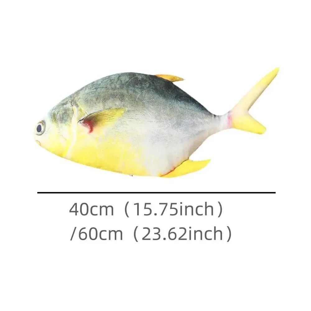 Μαξιλάρι καναπέ PP Cotton Simulation Sea Fish Stuffed Funny Sea Fish Stuffed Tuna Grouper Ψάρια Μαξιλάρι ύπνου Υπνοδωμάτιο