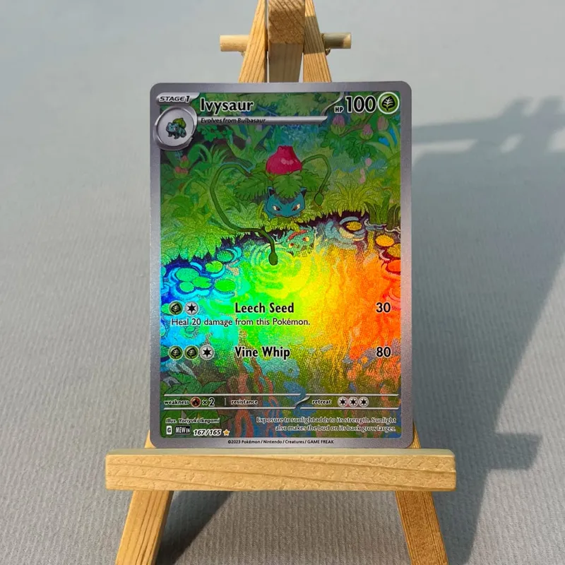 MEW PTCG13-003 Tcg proxy PKM Cards Charizard ex Bulbasaur Charmeleon Rare Collection Battle Toys Δώρα για χόμπι στο σπίτι — image 11
