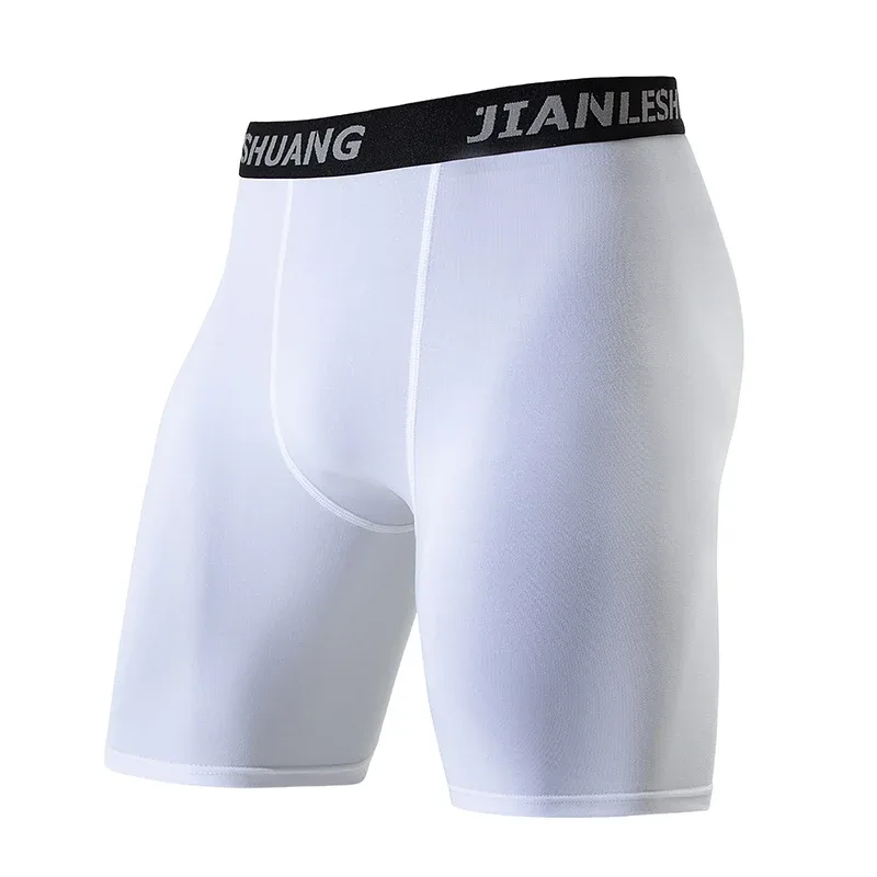 1/5 pezzi da uomo in bianco e nero classico ciclismo intimo lungo multi-size corsa fitness pantaloncini da allenamento completi adolescenti