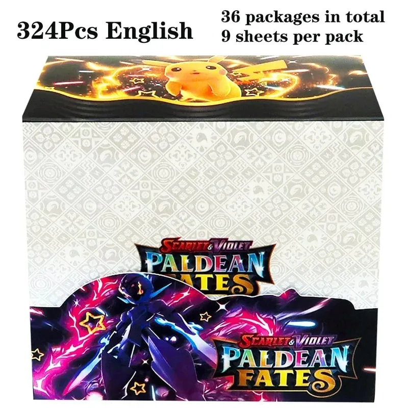 324Pcs Pokemon TCG: Sword & Shield Tempest Bonds Booster Box Trading Card Game Pokemon Kids Toys Επιτραπέζιο παιχνίδι — image 28