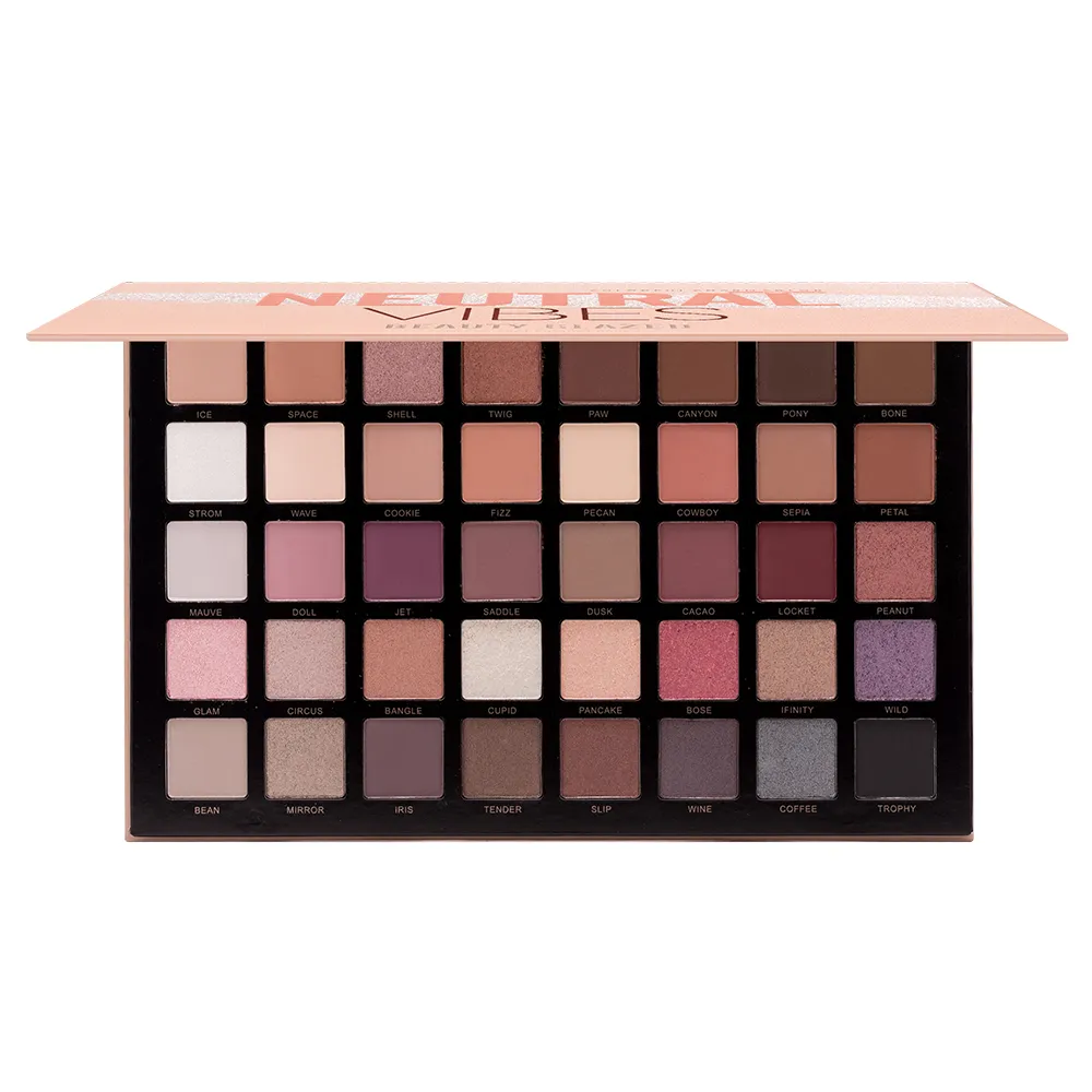 Matte 40 Colors Highlight Shimmer Eye Shadow Cosmetics Palette Glitter Eyeshadow palette — image 6