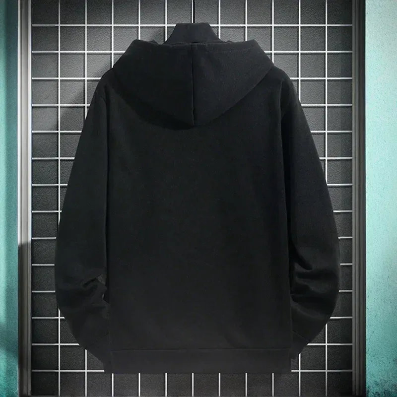 2025 New Arrival Men's Sweatshirt Urban Casual Fashion Hooded Long Sleeve Pullover Autumn Winter Daily Casual Sporty Warm Hoodie — image 16