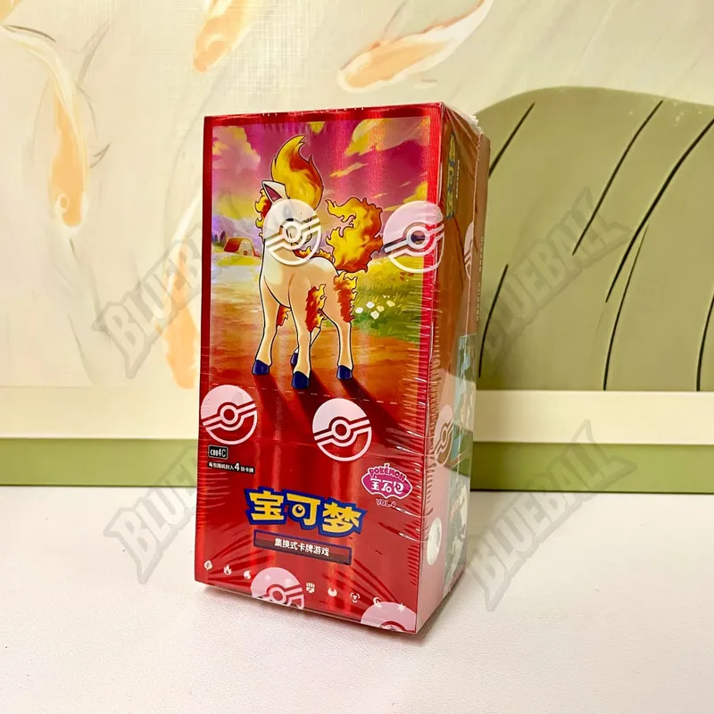 Γνήσιο pokemon Scarlet Violet Gem Pack Vol6 Thin Box TCG Συλλεκτικές κάρτες συναλλαγών μάχης Απλοποιημένη κινεζική έκδοση δώρο παιχνιδιών