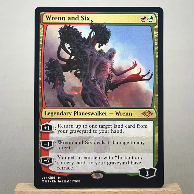 CC1 C19 MH1 FAR M21 HOLO12-Ⅰ02 TCG Proxy Cards Sylvan Library Ugin the Spirit Dragon Force of Negation Elesh Norn
