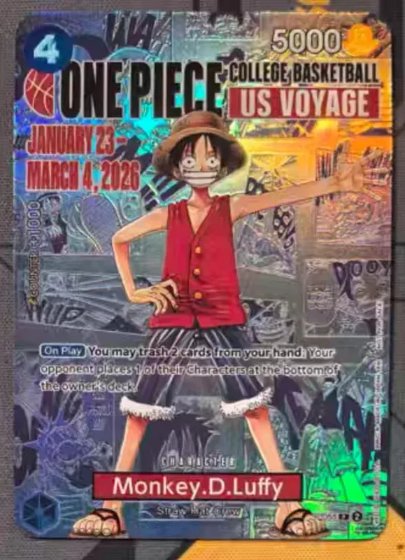 ONE PIECE Roronoa Zoro Monkey D. Luffy DIY Homemade Collection Card English Japanese Version Toys Christmas Birthday Gift — image 39