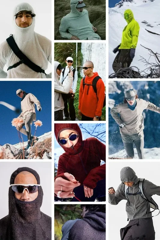 Thermolite® Sudadera con capucha térmica para todas las estaciones Sudadera con capucha ligera de secado rápido unisex Ropa deportiva de capa media de invierno transpirable