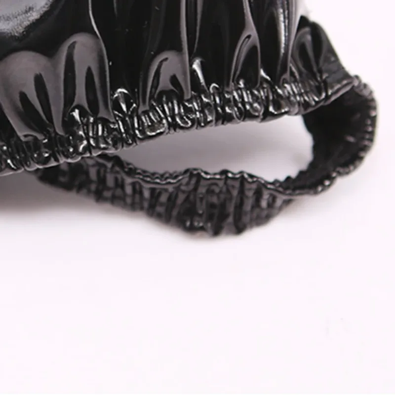 Sexy Men PVC Shiny U Convex Pouch Briefs Low-Rise G-string Latex Oil Gloosy Sexy Thong Carapace U Bulge Underwear — image 2
