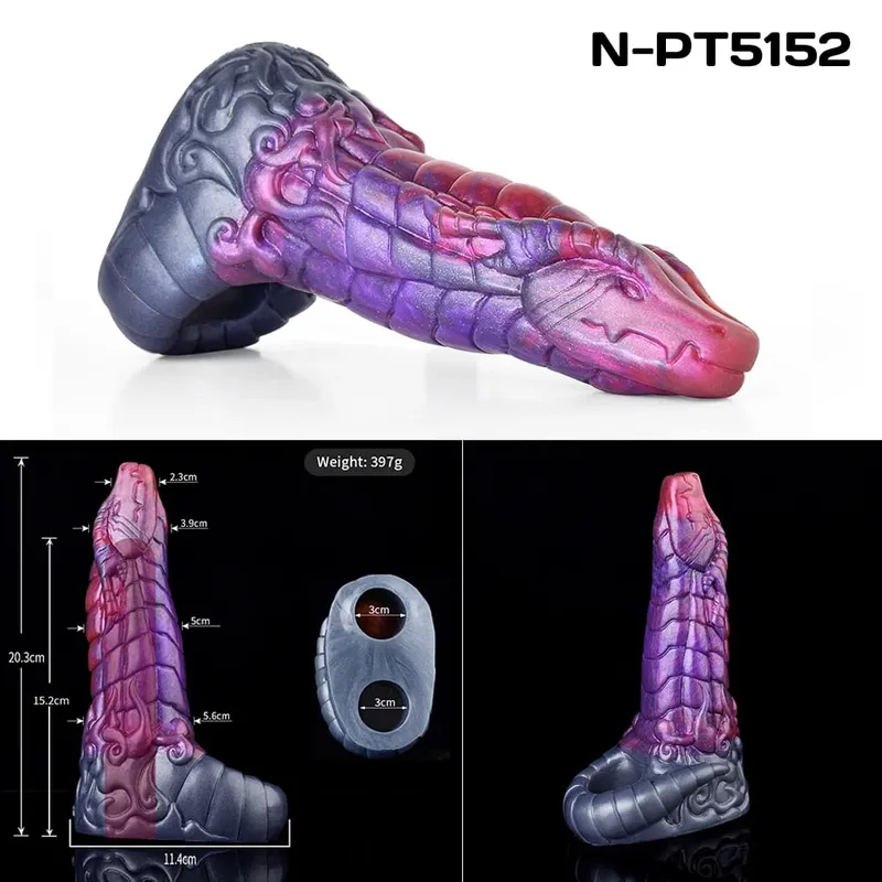 Több típusú, nyitott végű Fantasy üreges műpénisz, szilikon kakashüvely férfi péniszhüvely leesésgátló gyűrűvel, felnőtt szexjátékok 18+