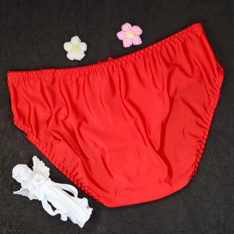 smooth Briefs Silky Men's Underwear Glossy Sports Men Swimsuit Interior Hombre Panties mens sexy underwear — image 18