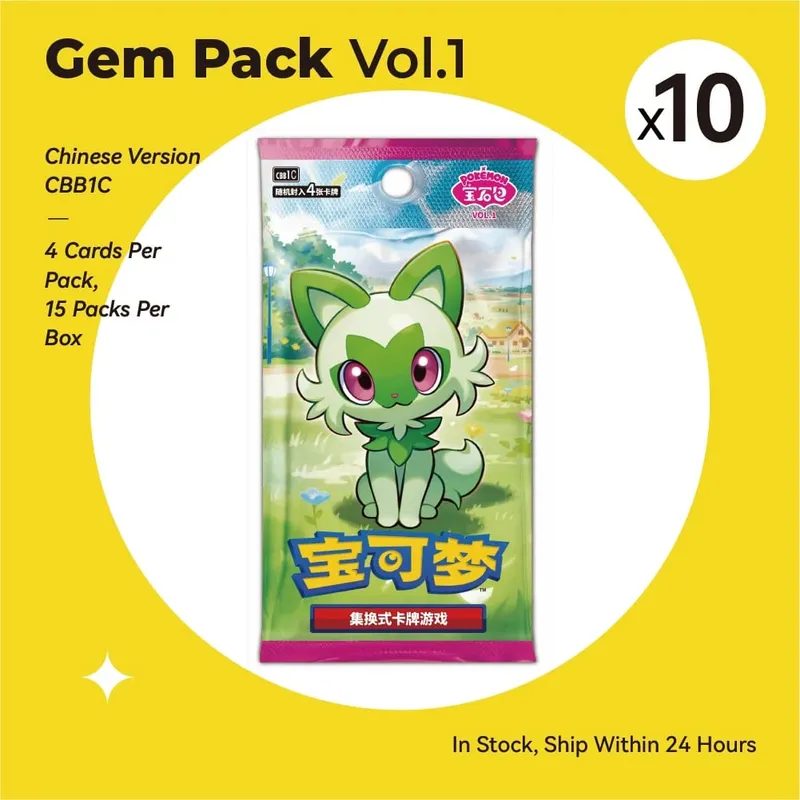 Νέο Gem Pack Vol 2 Cards Scarlet and Violet Trading PTCG Box Eevee Eeveelution Gem Pack 2 Collection Toy Gift Original 100% — image 8