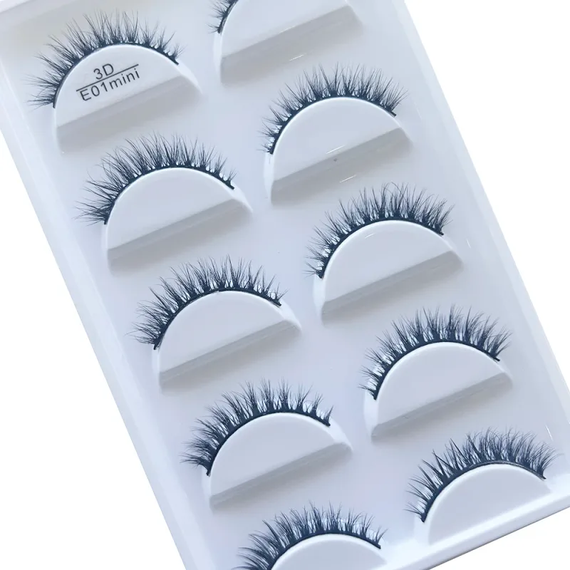 38 Style 5 Pairs Eyelash Natural 3D Mink Ψεύτικες βλεφαρίδες Μακιγιάζ Fake Eye Lashes Faux Cils Make Up Εργαλεία ομορφιάς Χονδρική
