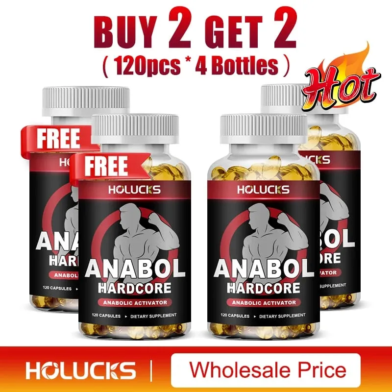 Anabol Hardcore Συμπλήρωμα Μυϊκής Ανάπτυξης για Άντρες Για Χτίσιμο Αδύνατο Πυκνό Υψηλής Απόδοσης Ενίσχυση Υποστήριξης Γενικής Υγείας — image 12