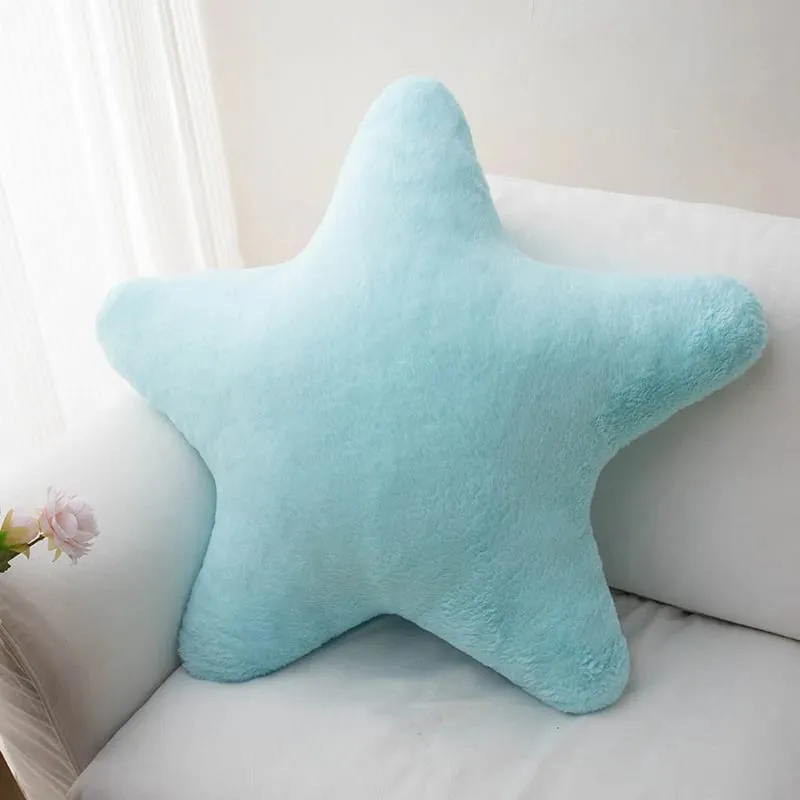 35/40 εκατοστά Starfish Star βελούδινο μαξιλάρι γεμιστό χαμόγελο Happy Sky μαξιλάρι πολύχρωμο μαξιλάρι ντεκόρ για καρέκλα καναπέ πίσω υποστήριξη δώρο